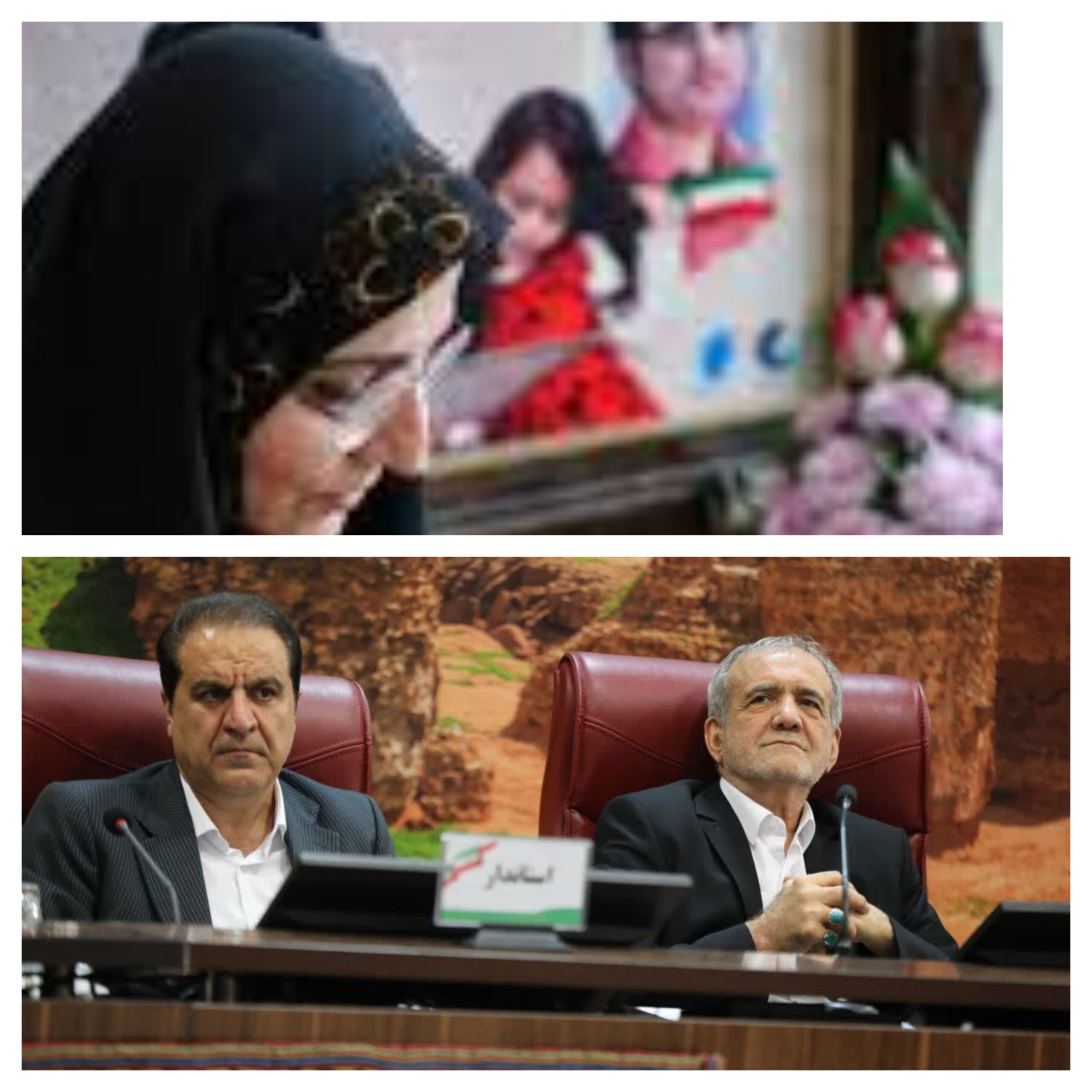 شهره پیرانی، همسر شهید هسته‌ای در برابر رئیس‌جمهور: ایلام، میدان نوسازی ملی است