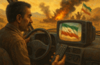 کنترل تلویزیون راننده پراید ایلام، کلید اتصال به جبهه ایران