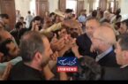 حضور قالیباف در جمع نمازگزاران مسجد یثرب کراچی