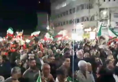میدان‌داری مردم ایلام در چهل و هفتمین شب حماسه     